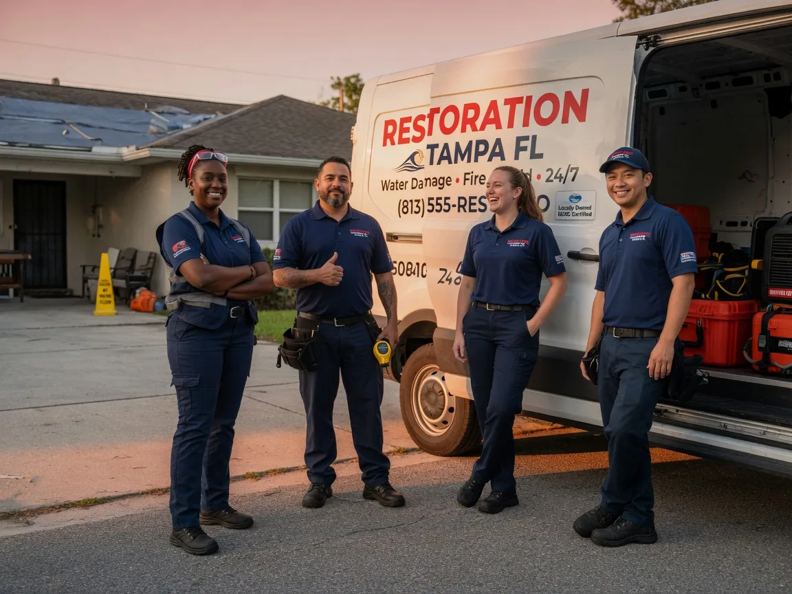 Water Damage Restoration company in Cut Off, LA